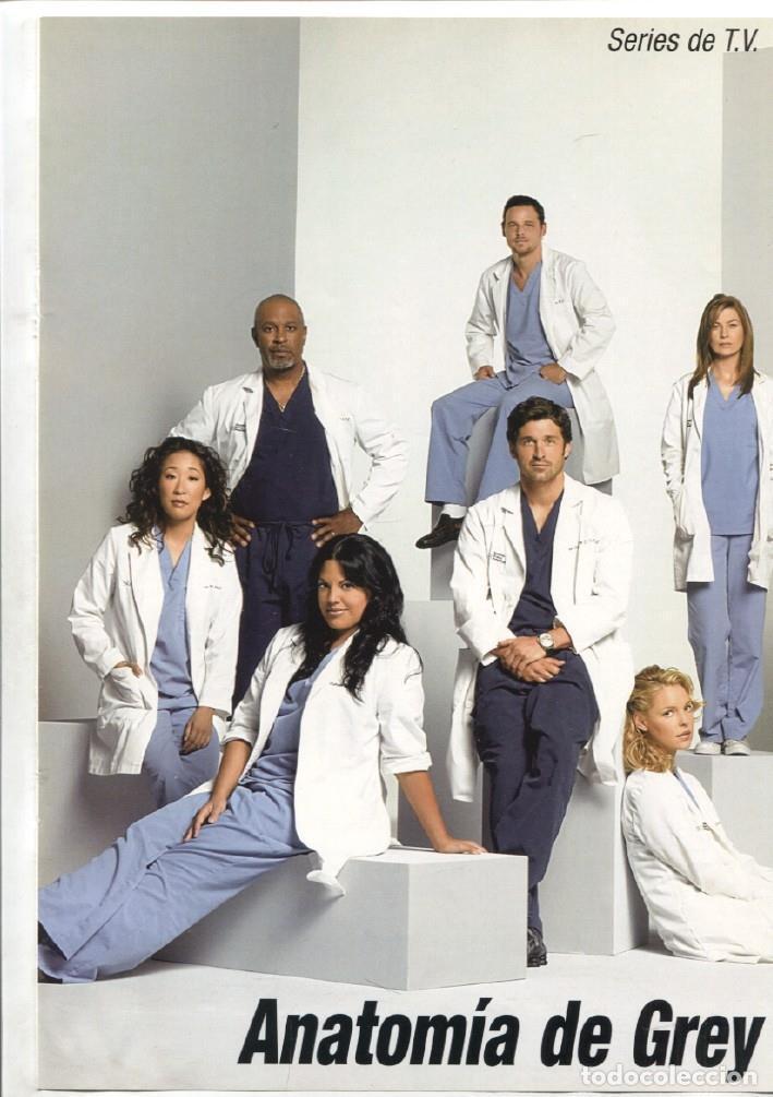 Postais: Caratula serie TV: Anatomia de Grey - Varios