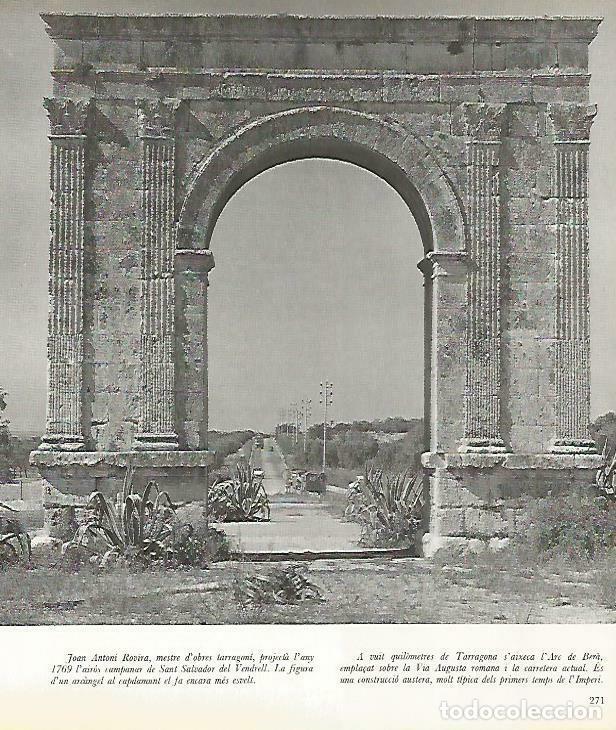 Cartoline: LAMINA 4392-31: Arco de Bara, Tarragona - Josep Pla