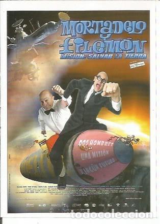 Postales: Miniposter 0003: Mortadelo y Filemon. Mision salvar la tierra - Varios