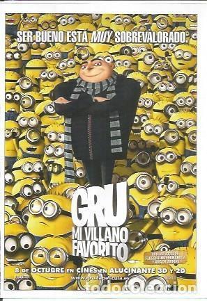 Postais: Miniposter 0511: Gru Mi villano favorito - Varios