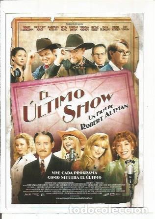 Cartes Postales: Miniposter 0364: El ultimo show - Varios