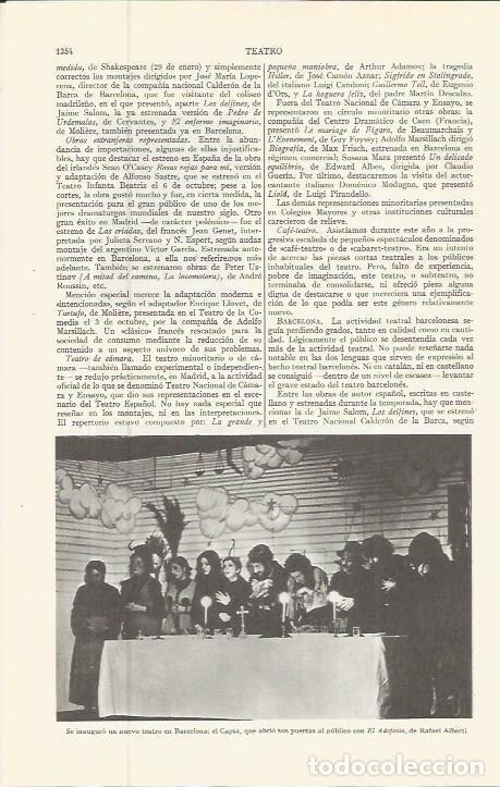 Postcards: LAMINA ESPASA 36661: Inauguracion del teatro Capsa en Barcelona - Varios