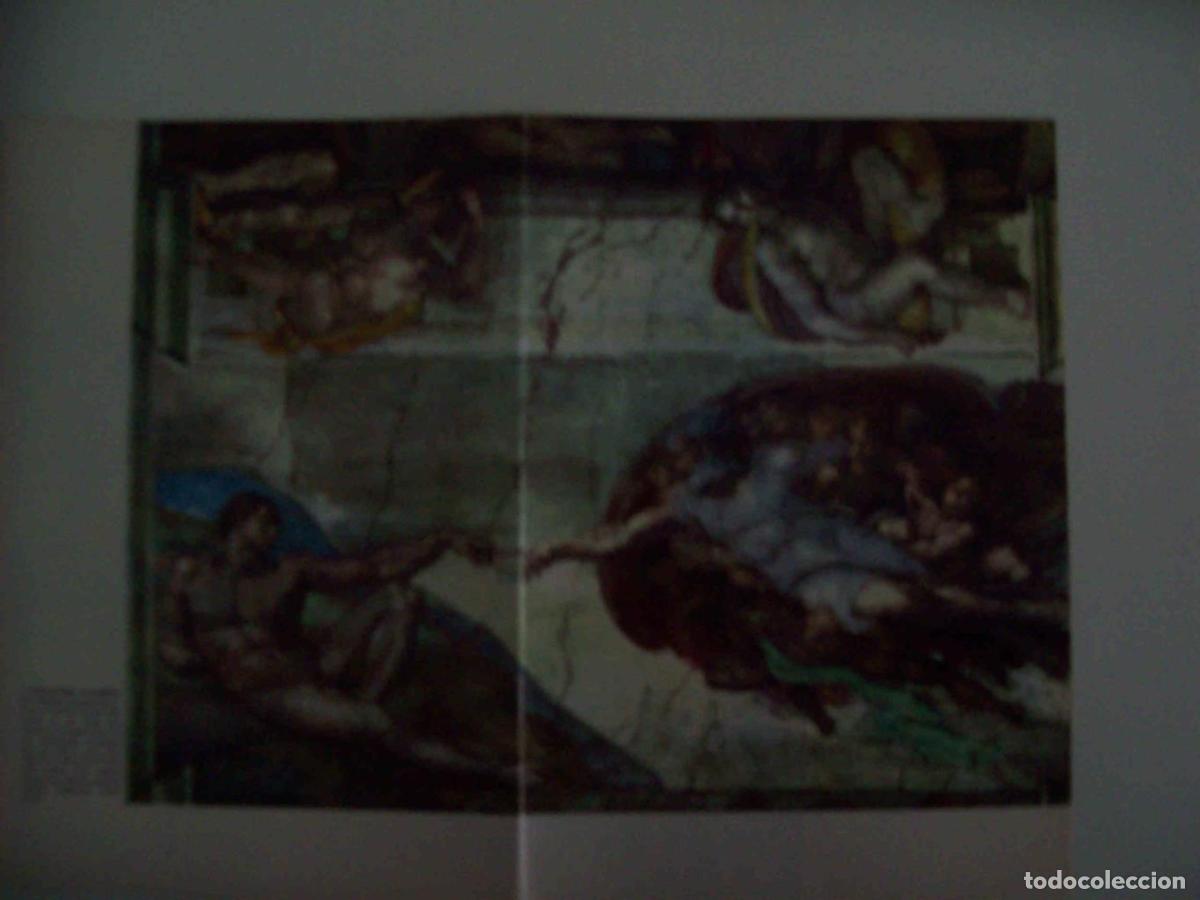 Postkarten: LAMINA 18547: La creacion del hombre, por Miguel Angel - R. Girardet, P. Jaillet y M. Pacaut