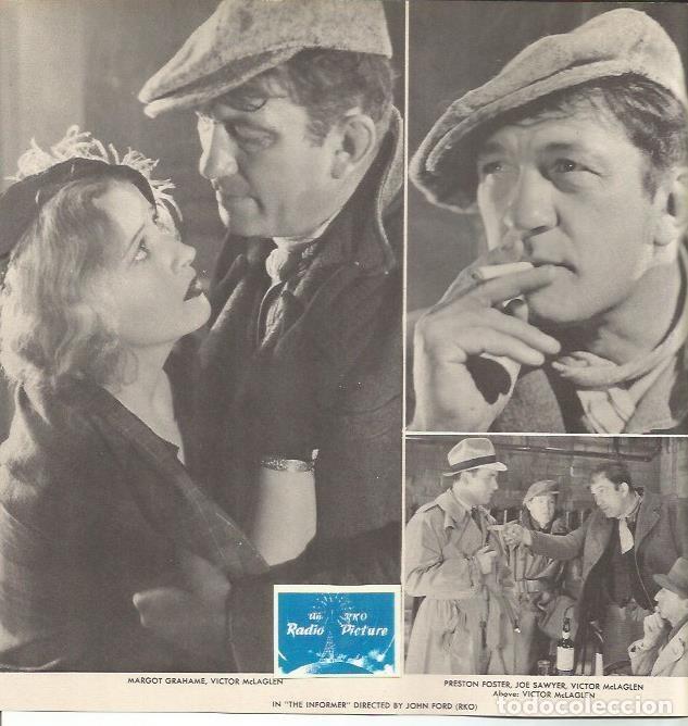 Postales: LAMINA 18883: Escenas de The Informer de John Ford - NULL