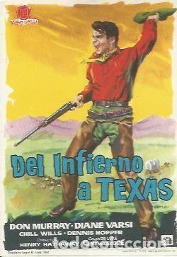 Postkarten: POSTAL A1031: Del infierno a Texas
