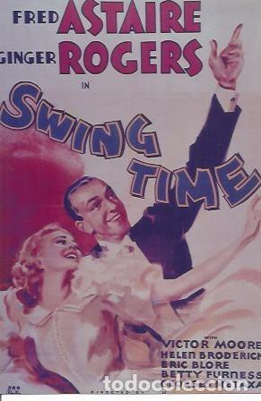 Postales: POSTAL A0970: Swing Time, con Fred Astaire - Foto 1