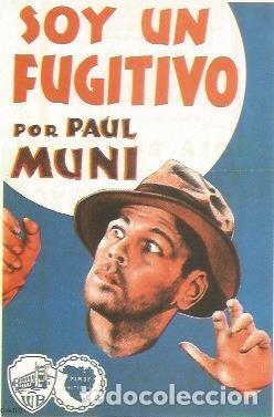 Cartes Postales: POSTAL A0977: Soy un fugitivo