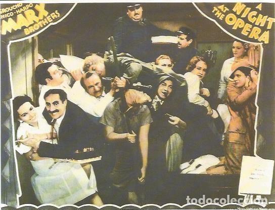 Cartes Postales: POSTAL A0658: Cartel de A night in the Opera