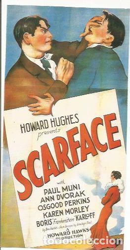 Postales: POSTAL A0729: Scarface - Foto 1