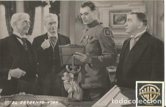 Postales: POSTAL A0705: Escena de El sargento York