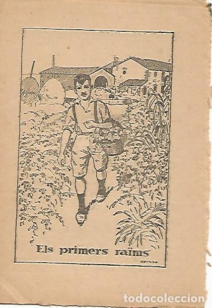 Postales: PATUFET 2180: ELS PRIMERS RAIMS - R. Blasi i Rabassa