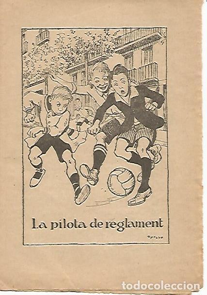 Postkarten: PATUFET 2167: LA PILOTA DEL REGLAMENT - Jordi Catala