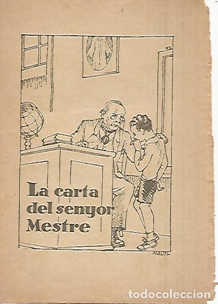 Cartes Postales: PATUFET 2306: LA CARTA DEL SENYOR MESTRE - R. Bir