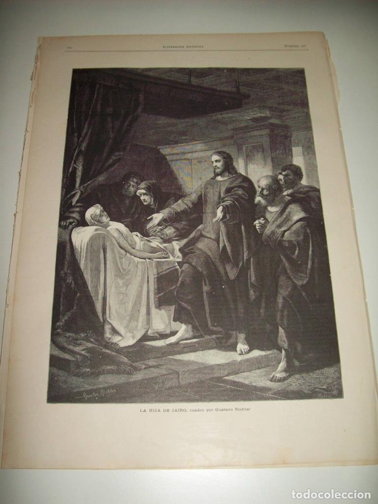 Cartes Postales: LAMINA ILUSTRACION ARTISTICA 19688: La hija de Jairo, por G. Ritcher - Varios