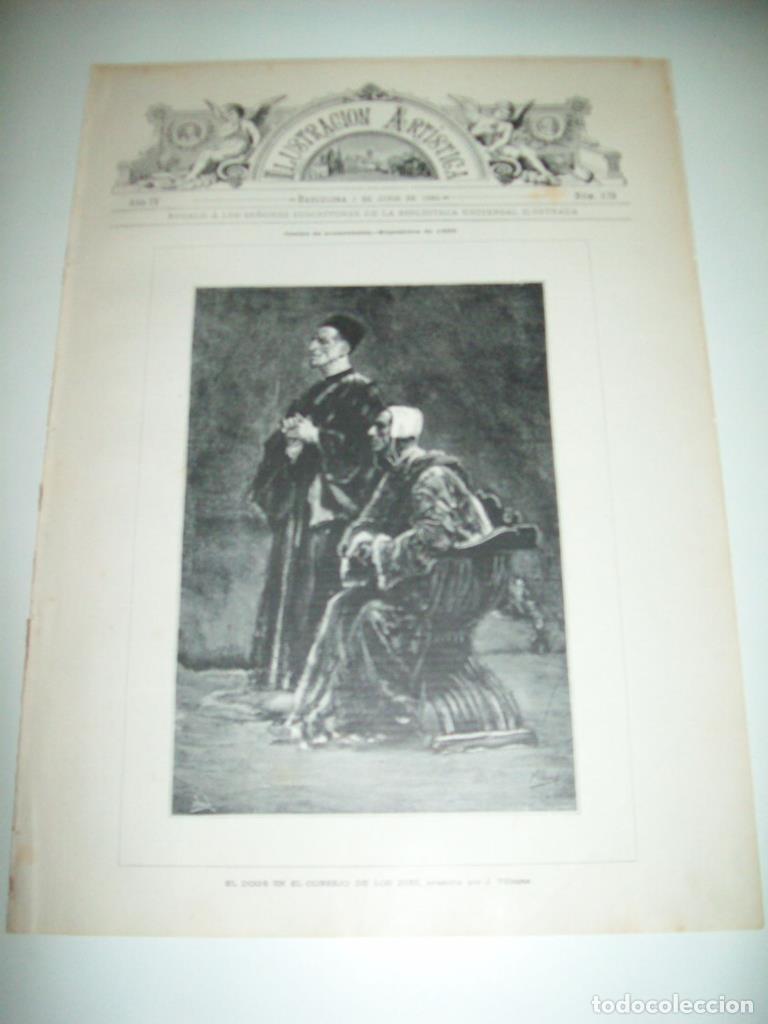 Postkarten: LAMINA ILUSTRACION ARTISTICA 19727: El doge en el Consejo de los Diez, por Villegas - Varios