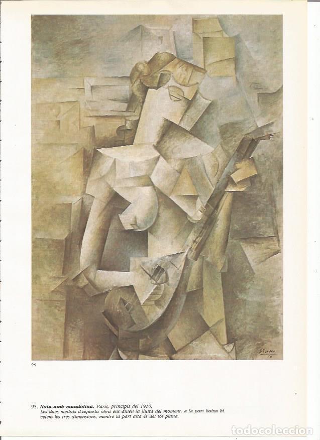 Postales: LAMINA 19403: Chica con mandolina - Josep Palau i Fabre