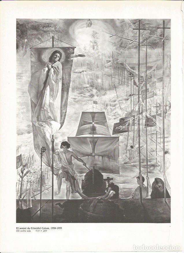 Cartoline: LAMINA 19296: El sue&ntilde;o de Cristobal Colon, por Dali - Varios