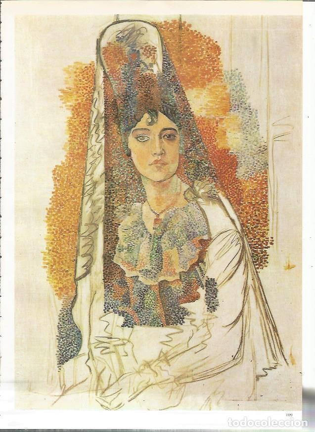 Postkarten: LAMINA 19415: Manola puntillista - Josep Palau i Fabre