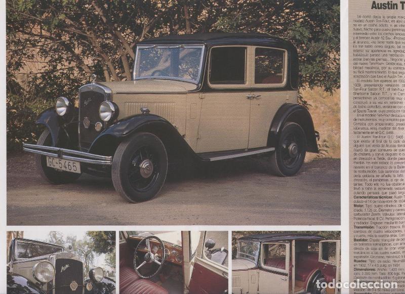 Postkarten: Automoviles antiguos de canarias modelo 10: Austin Ten-Four - Varios