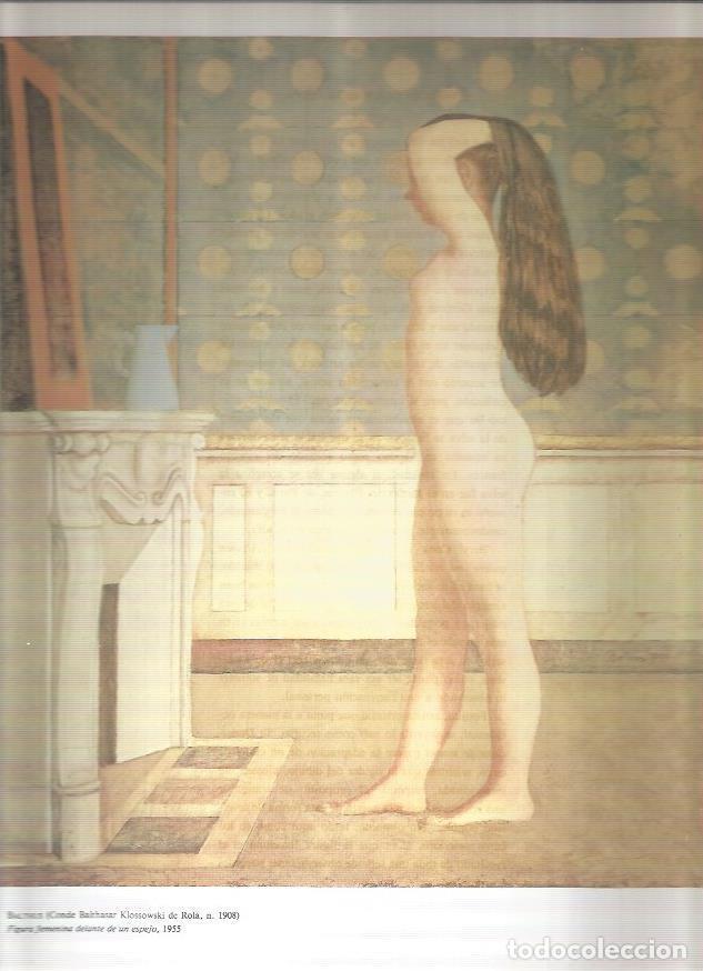 Postkarten: LAMINA 19492: Figura femenina delante de un espejo, por Balthus - E. Lucie-Smith