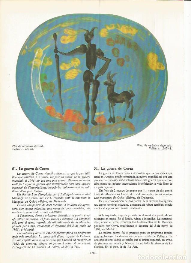 Cartoline: LAMINA 19035: Plato de ceramica decorado por Picasso - Alexandre Cirici