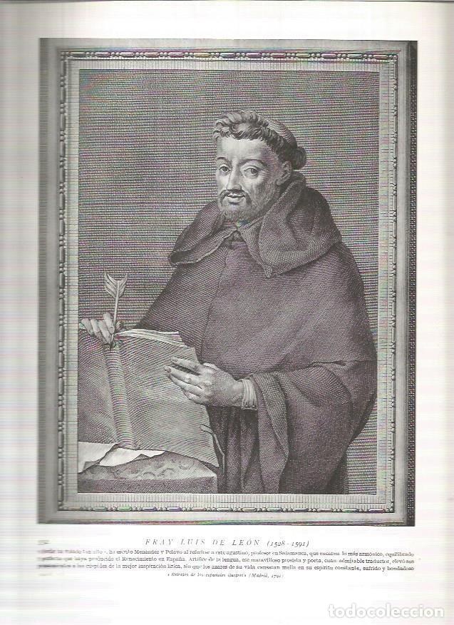 Cartoline: LAMINA 19067: Fray Luis de Leon - Varios