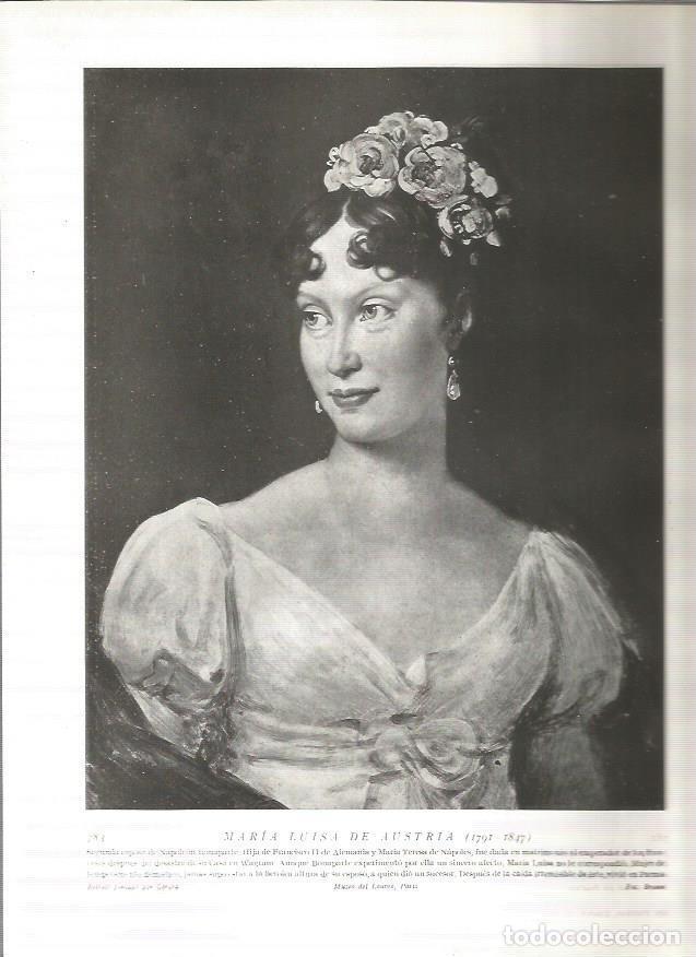 Cartes Postales: LAMINA 19164: Maria Luisa de Austria - Varios