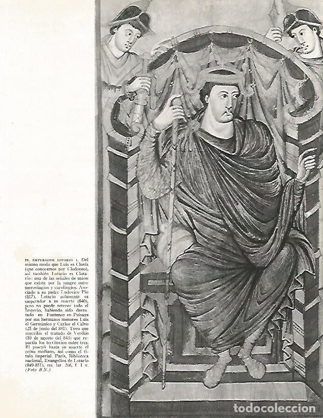 Postcards: LAMINA 9900: El emperador Lotario I - Andre Maurois