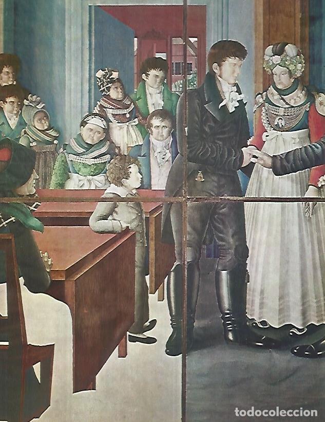 Postcards: LAMINA 9970: Casamiento a domicilio en la isla de Forh por Braren - Andre Maurois