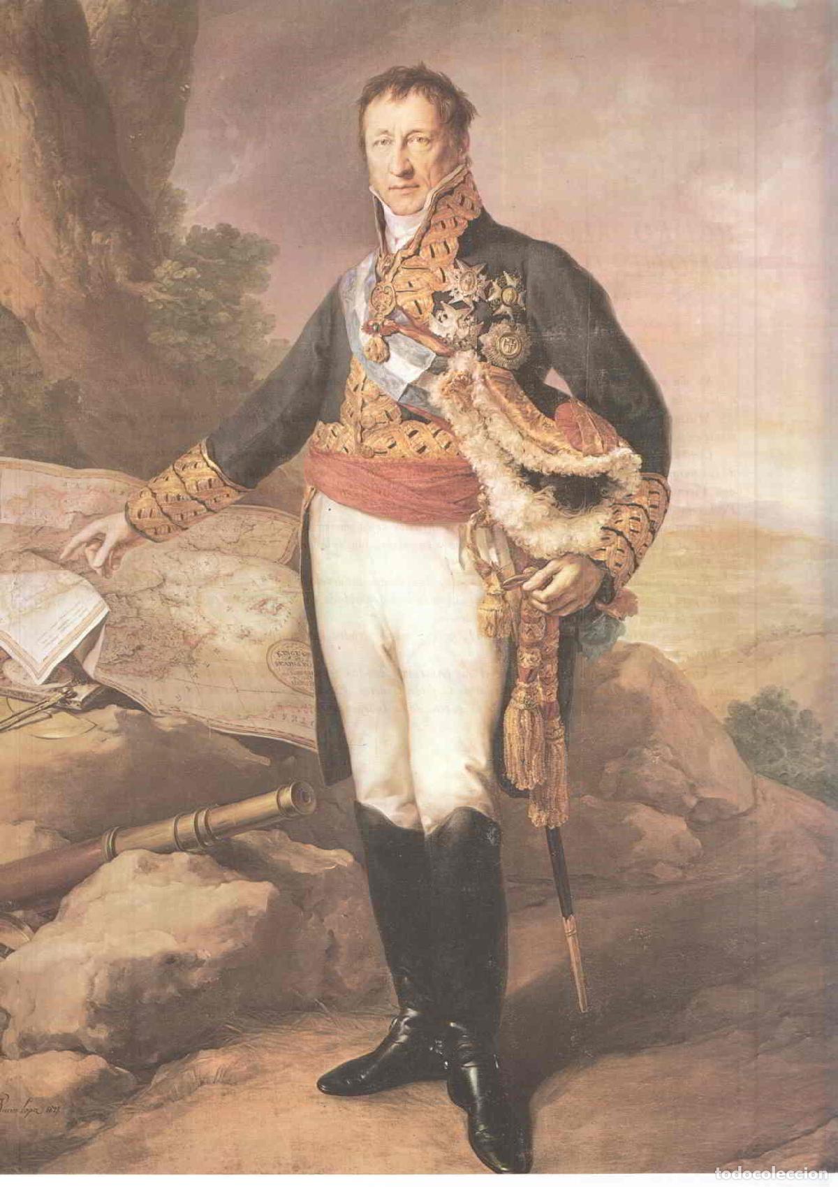 Postais: Lamina/sheet/feuille numerada 035: Pedro Alcantara de Toledo, Duque del infantado