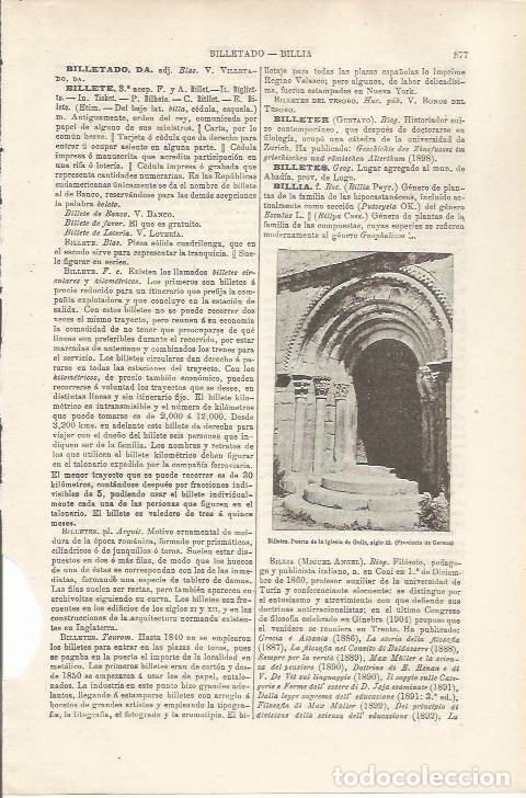 Cartoline: LAMINA ESPASA 34554: Puerta de la iglesia de Guils en Billetes, Lugo - Varios
