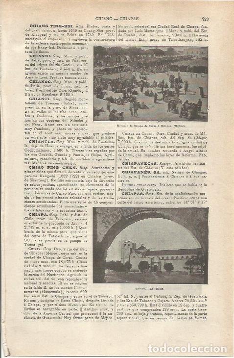 Postkarten: LAMINA ESPASA 34710: Mercado de Chiapas, Mejico - Varios