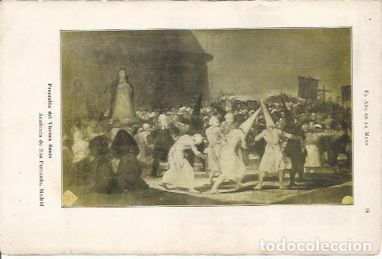 Postales: LAMINA 20650: Procesion del Viernes Santo, por Goya - VVAA