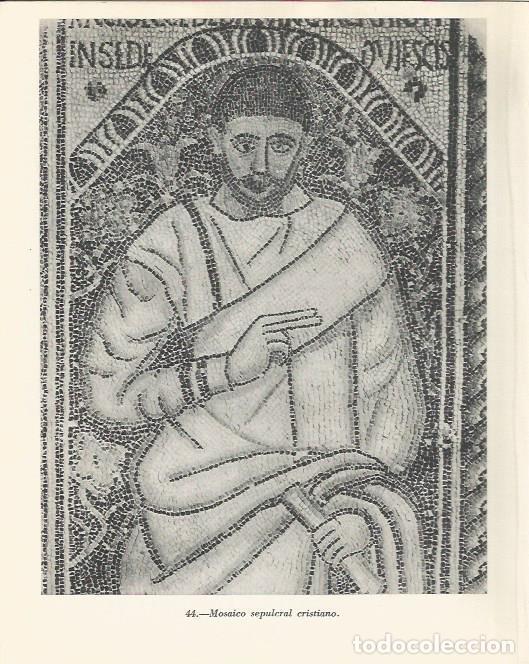 Postais: LAMINA 20858: Mosaico sepulcral cristiano - Maurice Crouzet