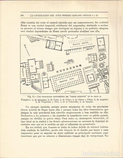 Postais: LAMINA 20846: Plano del Foro de Roma en el siglo II - Maurice Crouzet