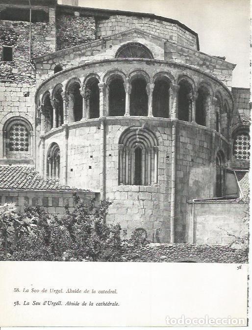 Postkarten: LAMINA 20694: Abside de la Catedral de la Seu d'Urgell - Marcel Durliat