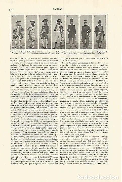 Postcards: LAMINA ESPASA 28265: Capitanes de Castilla Soria Cantabria y Cuba - Varios