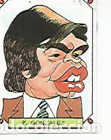 Cartoline: CROMO 2471: CARICATURAS 22: FELIPE GONZALEZ - Varios