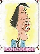 Postales: CROMO 2442: CARICATURAS 22: DAVID CARRADINE - Varios