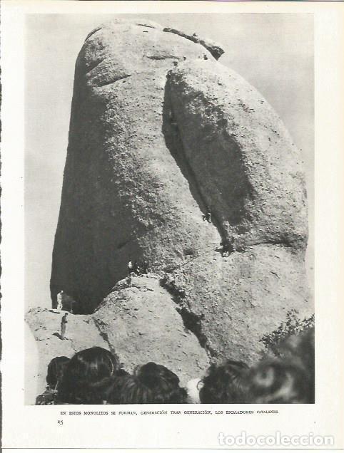 Postkarten: LAMINA 21644: Monolito de Montserrat - Josep Pla