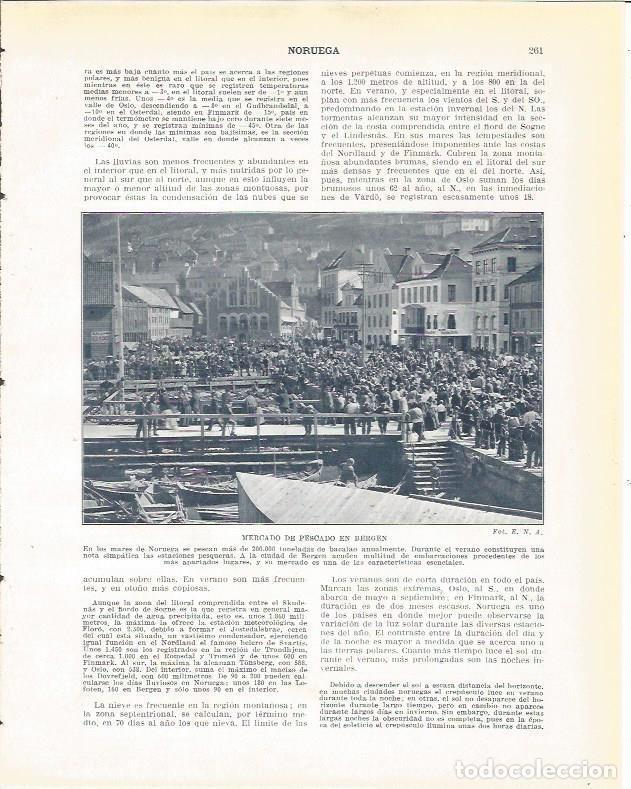 Postkarten: LAMINA 20958: Mercado de pescado en Bergen, Noruega - Beltran y Rozpide