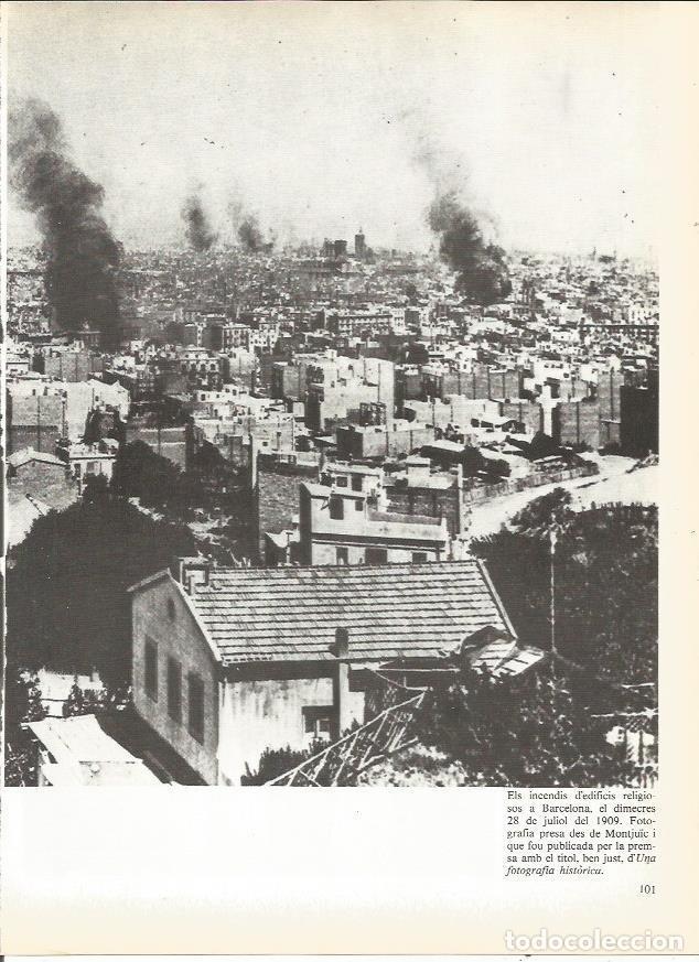 Postkarten: LAMINA 20708: Incendio de edificios religiosos en Barcelona en 1909 - Edmon Valles