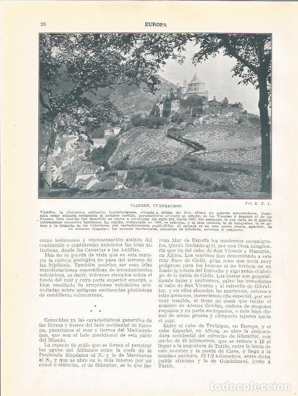 Postkarten: LAMINA 20829: Vlanden en Luxemburgo - Beltran y Rozpide