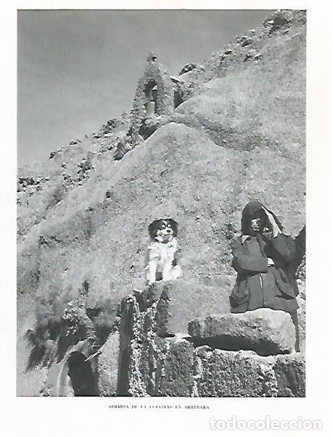 Cartes Postales: LAMINA 10313: Ermita de la Cuevita en Artenara - Claudio de la Torre