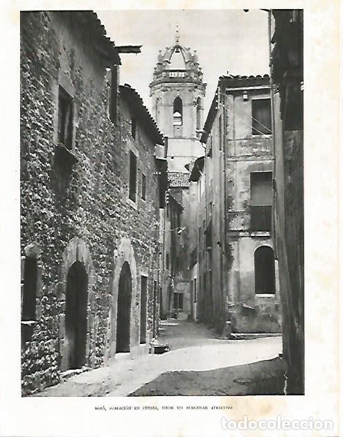 Cartoline: LAMINA 10526: Vista de Moia Barcelona - Josep Pla