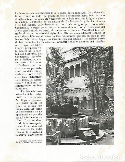 Postkarten: LAMINA 10533: Claustro del Monasterio de Sant Cugat del Valles - Josep Pla