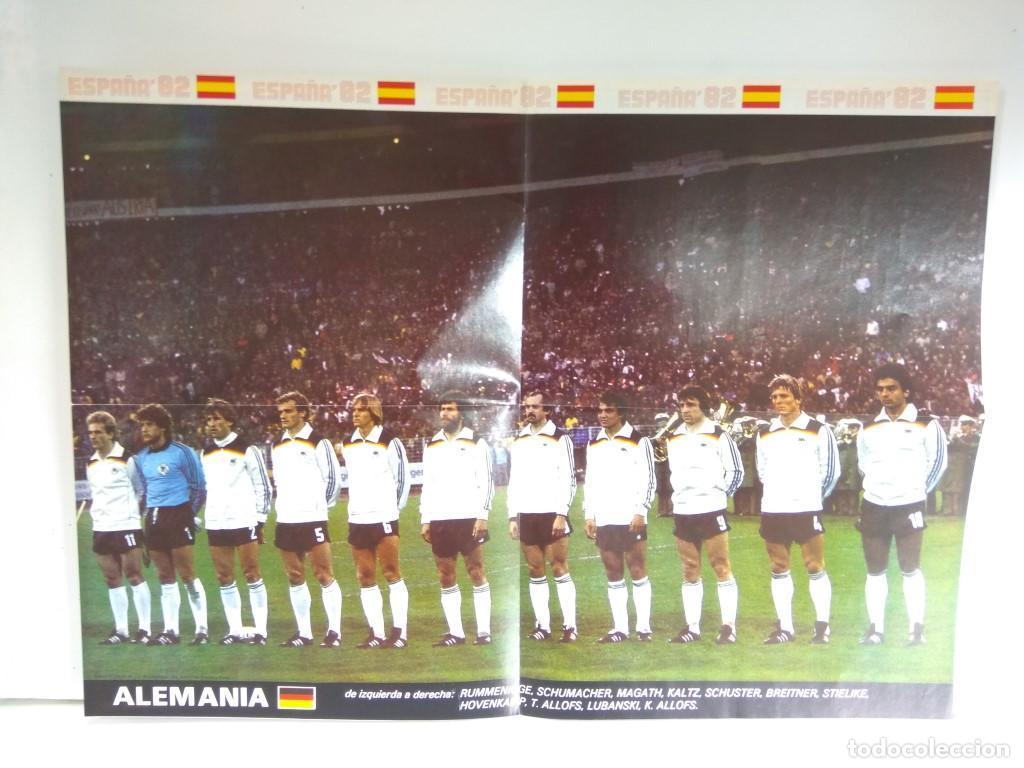 Postales: Poster Mundial 1982 numerado 03: Alemania - Varios