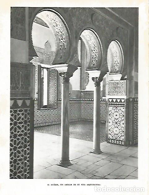 Postkarten: LAMINA 10735: Interior del Alcazar de Sevilla - Jose Maria Peman. Fotografias de Ramon Dimas