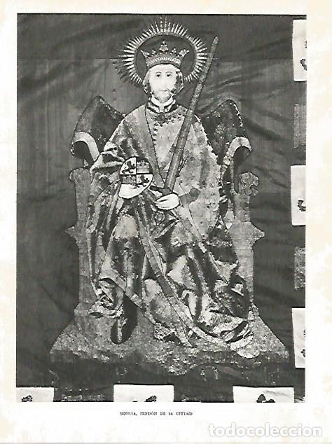 Postcards: LAMINA 10702: Patron de Sevilla - Jose Maria Peman. Fotografias de Ramon Dimas