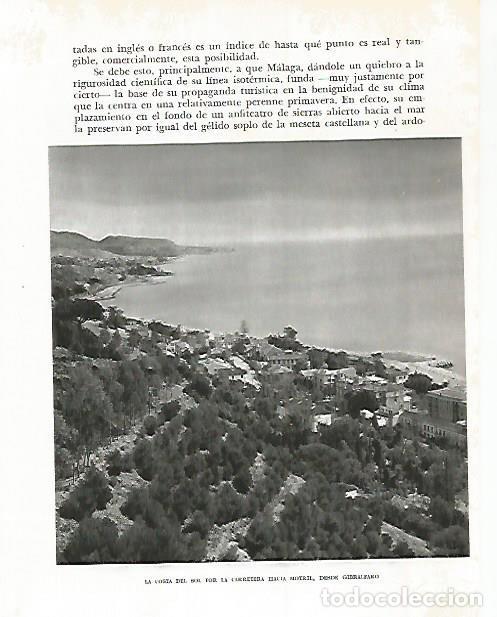 Postkarten: LAMINA 10846: La Costa del Sol desde Gibrlafaro - Jose Maria Peman. Fotografias de Ramon Dimas